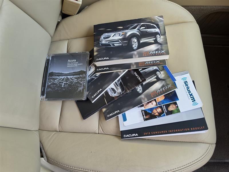 Acura MDX 6-Spd AT w/Tech Package 2013