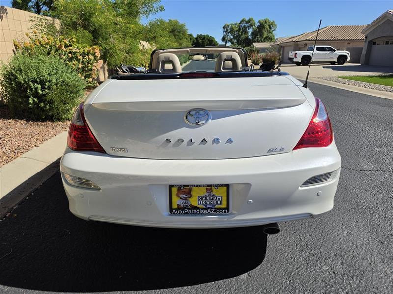 Toyota Camry Solara SLE Convertible 2007