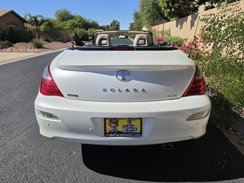 Toyota Camry Solara SLE Convertible 2007