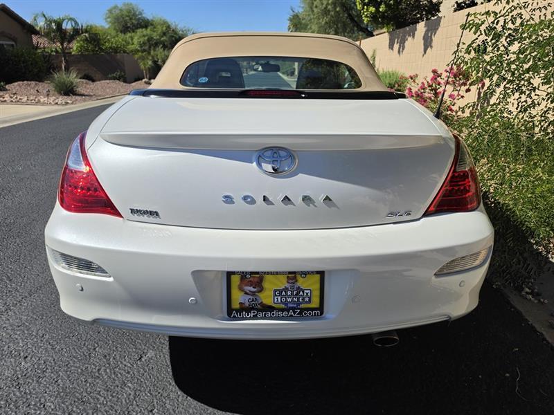 Toyota Camry Solara SLE Convertible 2007