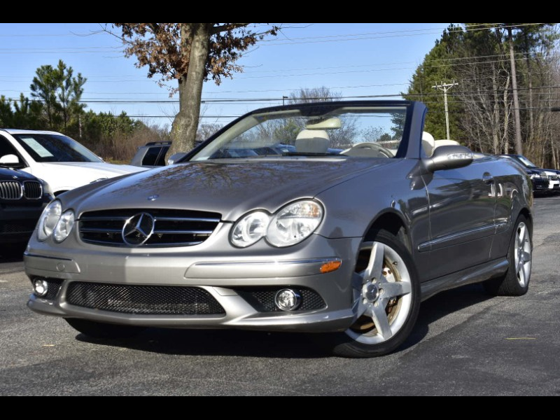 Used 2006 Mercedes Benz Clk Class Clk500 Cabriolet For Sale In