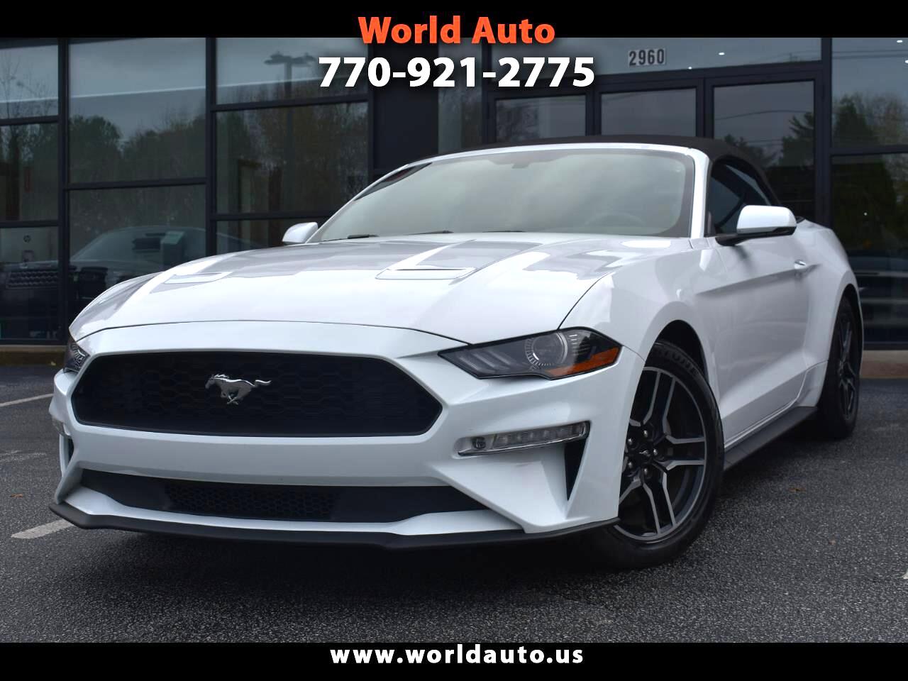 Ford Mustang EcoBoost Premium Convertible 2020