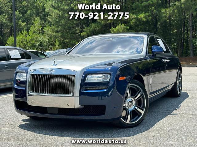 Peacock Blue 2014 Rolls-Royce Ghost Sedan Rear-Wheel Drive Automatic