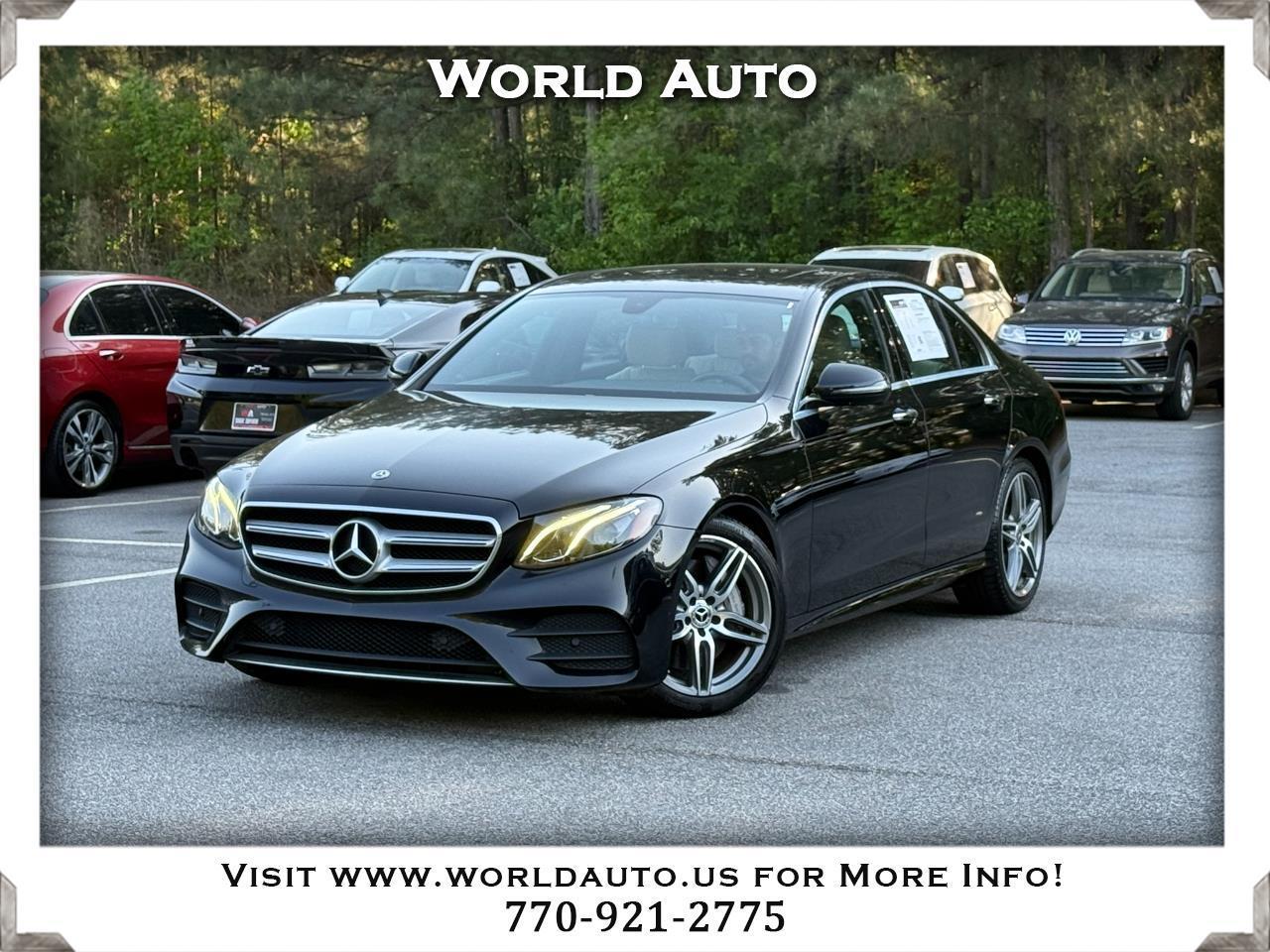 Mercedes-Benz E-Class E300 Luxury Sedan 2018