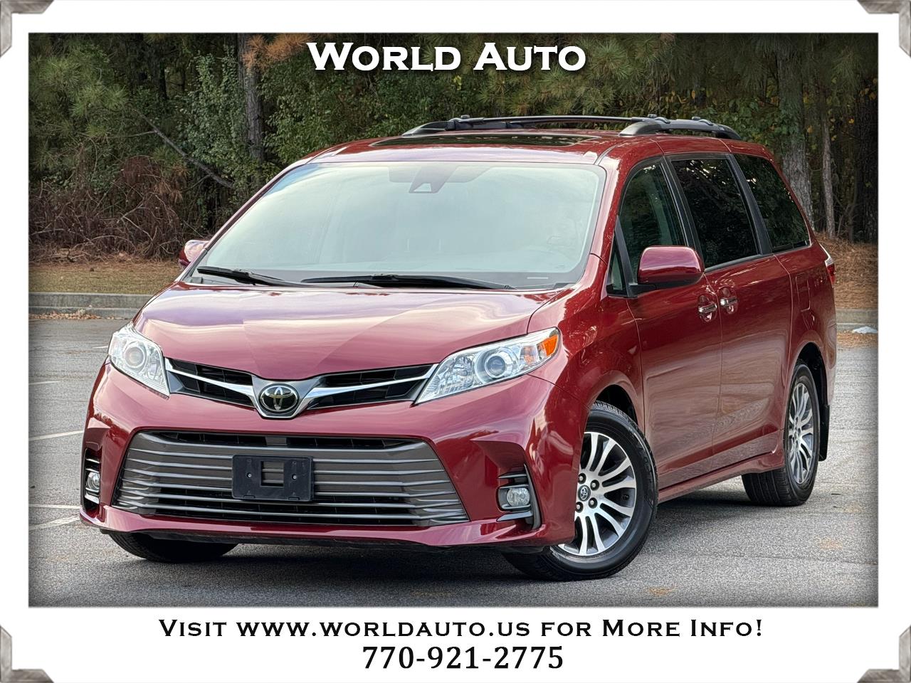 Toyota Sienna XLE 2020 Toyota Sienna XLE 2020