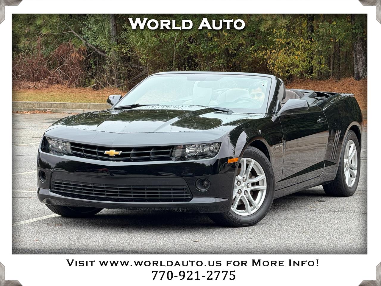 2015 Chevrolet Camaro 1LT Convertible