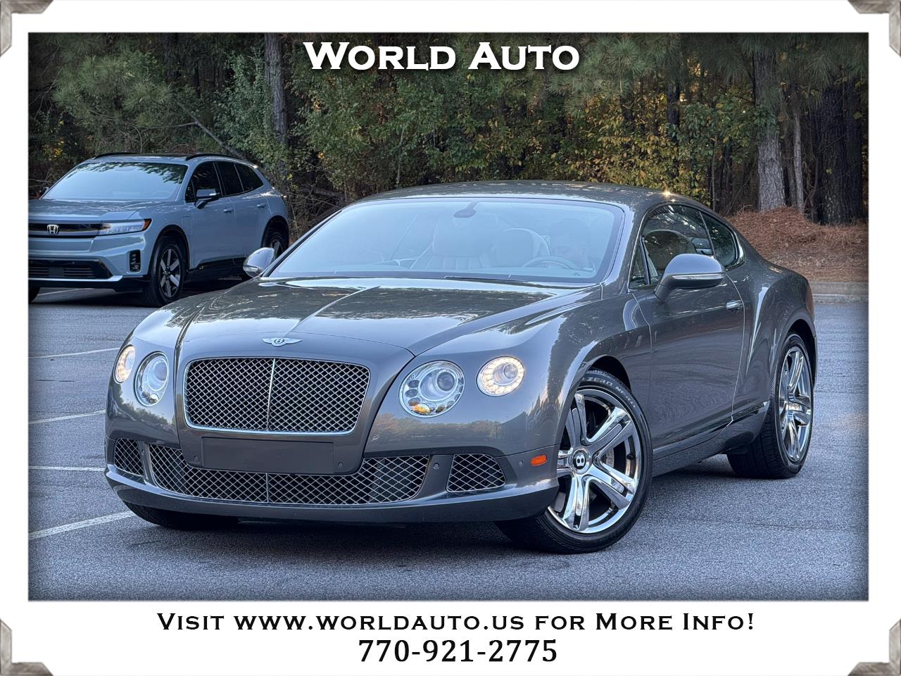 2012 Bentley Continental GT Coupe