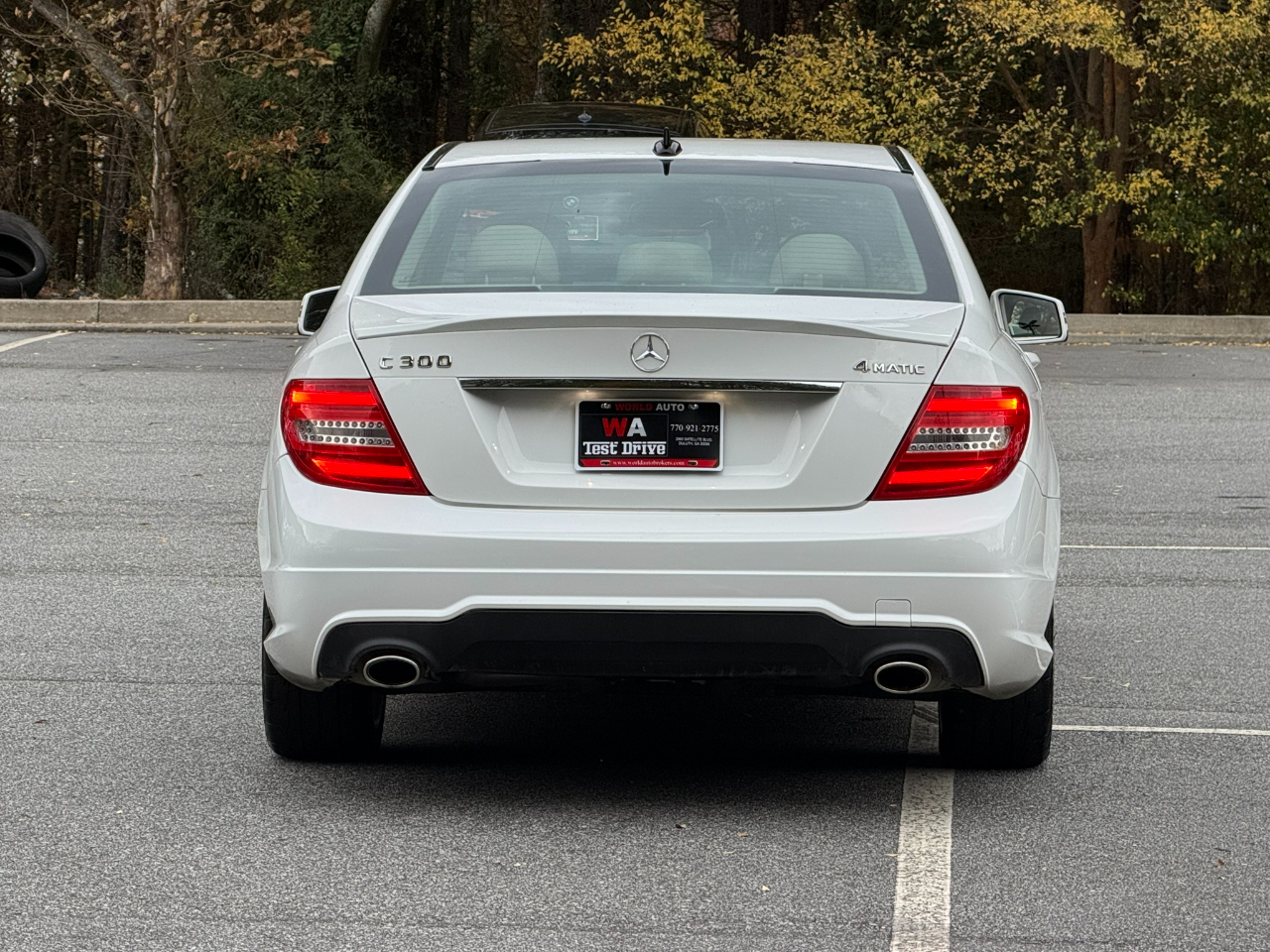 2013 Mercedes Benz C 300 4MATIC Sport Sedan photo 3