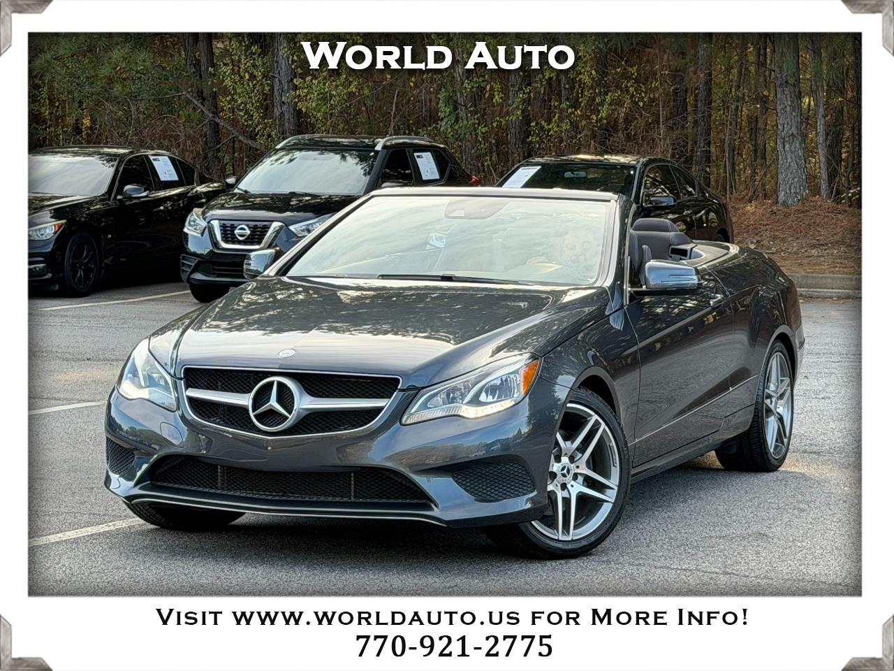 2014 Mercedes-Benz E-Class E350 Cabriolet