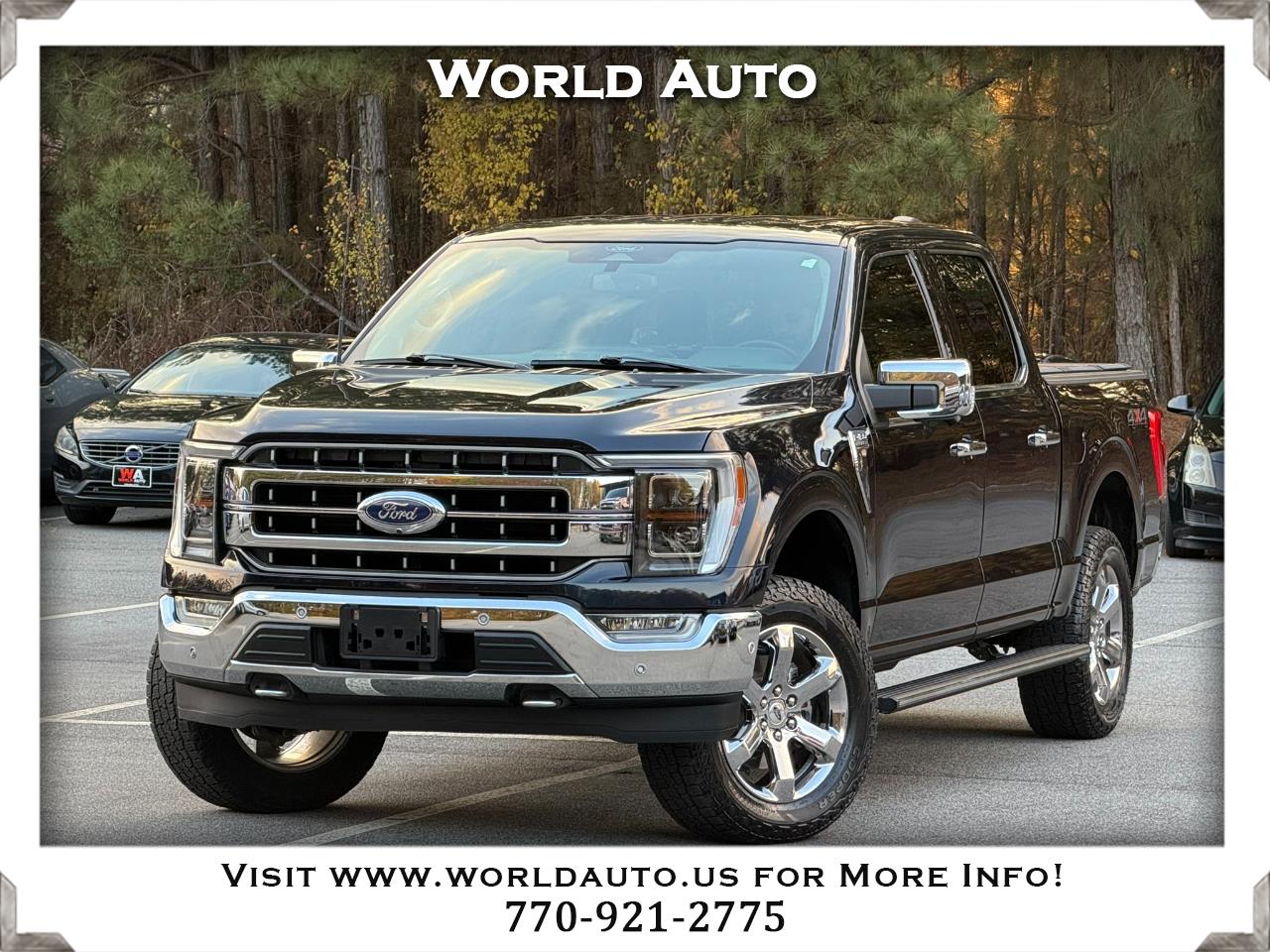 Ford F-150 Lariat SuperCrew 5.5-ft. Bed 4WD 2021