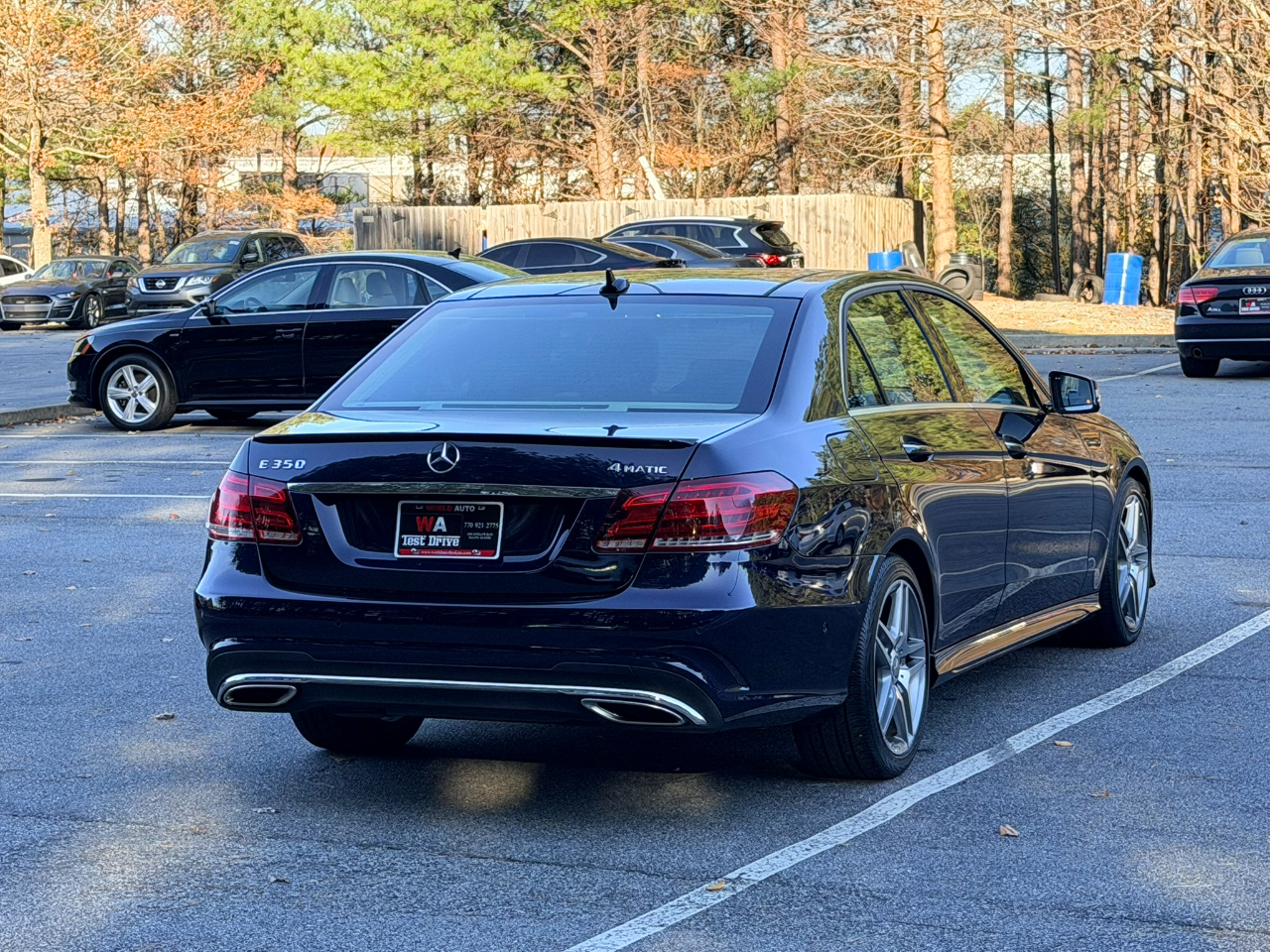 Mercedes-Benz E-Class E350 4MATIC Sedan 2014