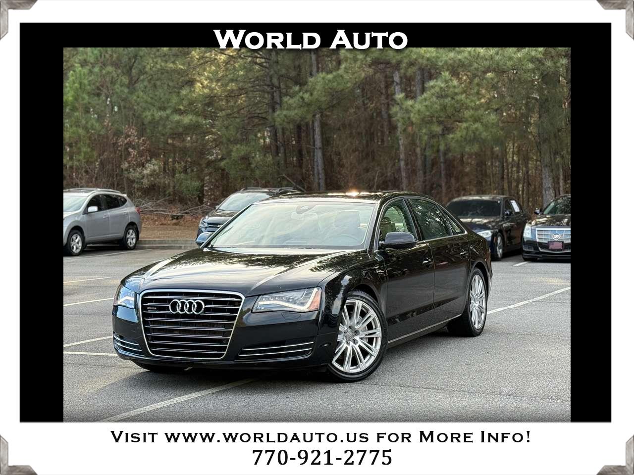 2014 Audi A8 3.0T Sedan L quattro Tiptronic