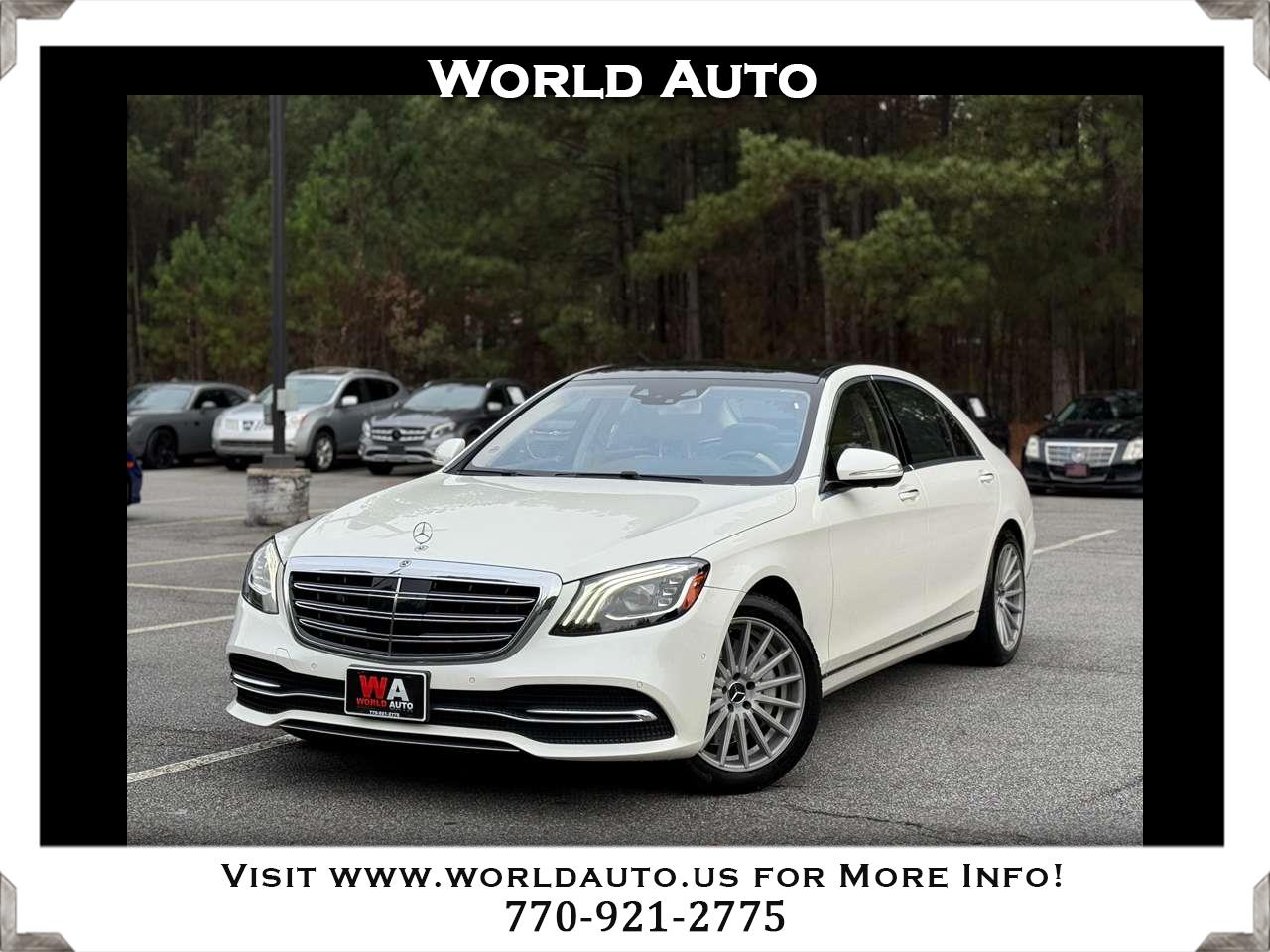 Mercedes-Benz S-Class S450 4-MATIC 2020