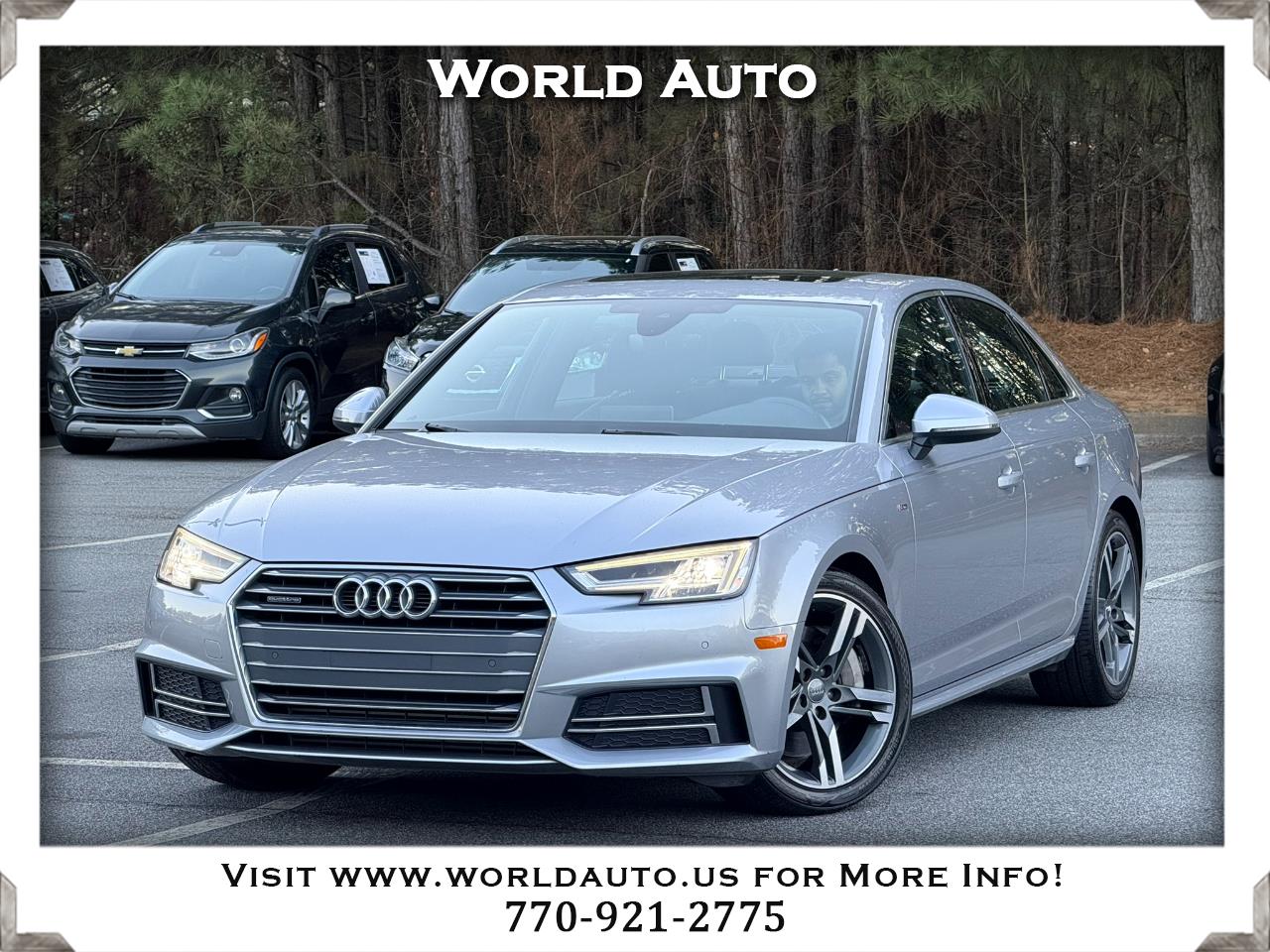 2018 Audi A4 2.0 TFSI Premium Plus quattro 7A