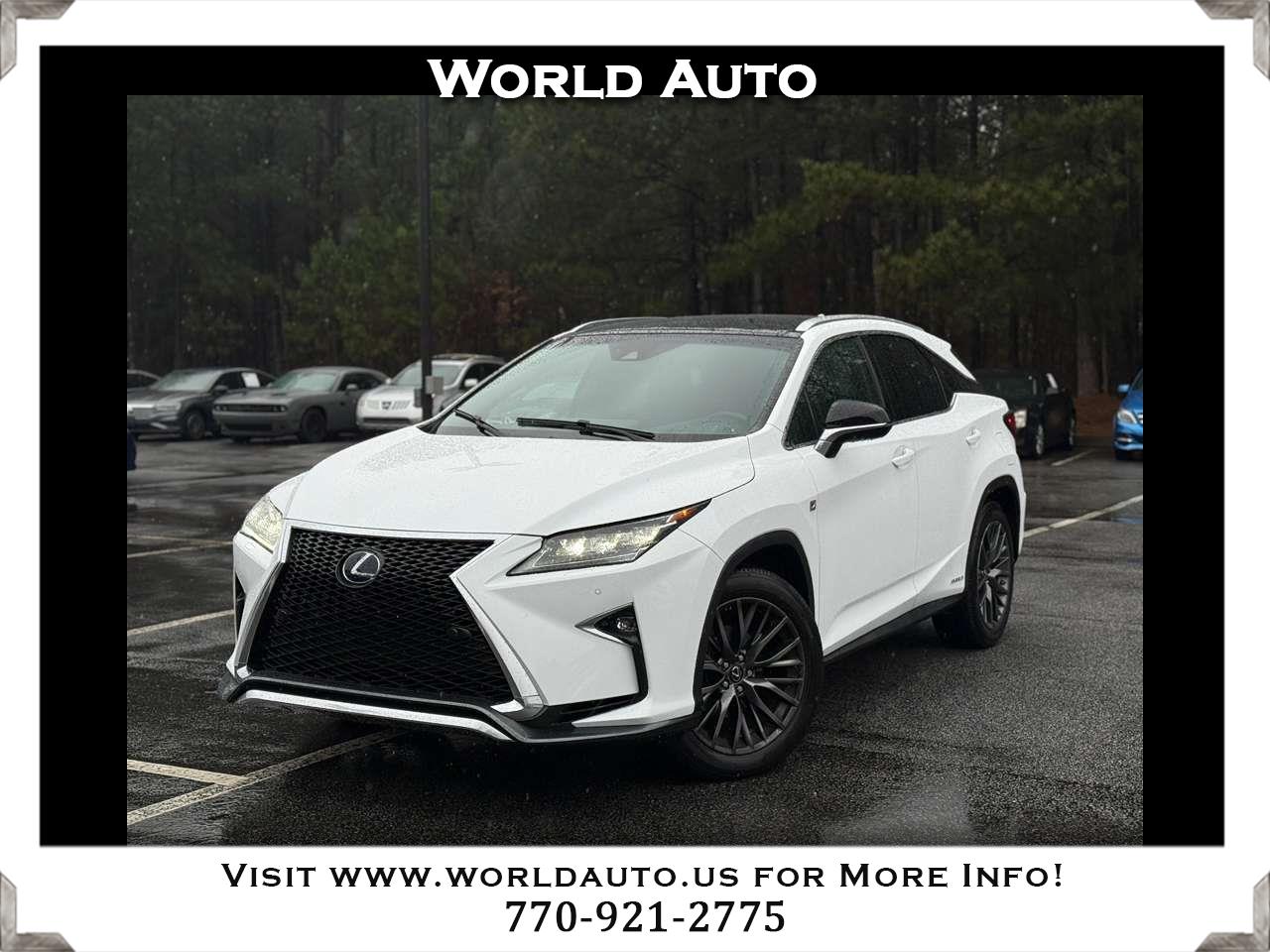 2017 Lexus RX 450h F Sport AWD