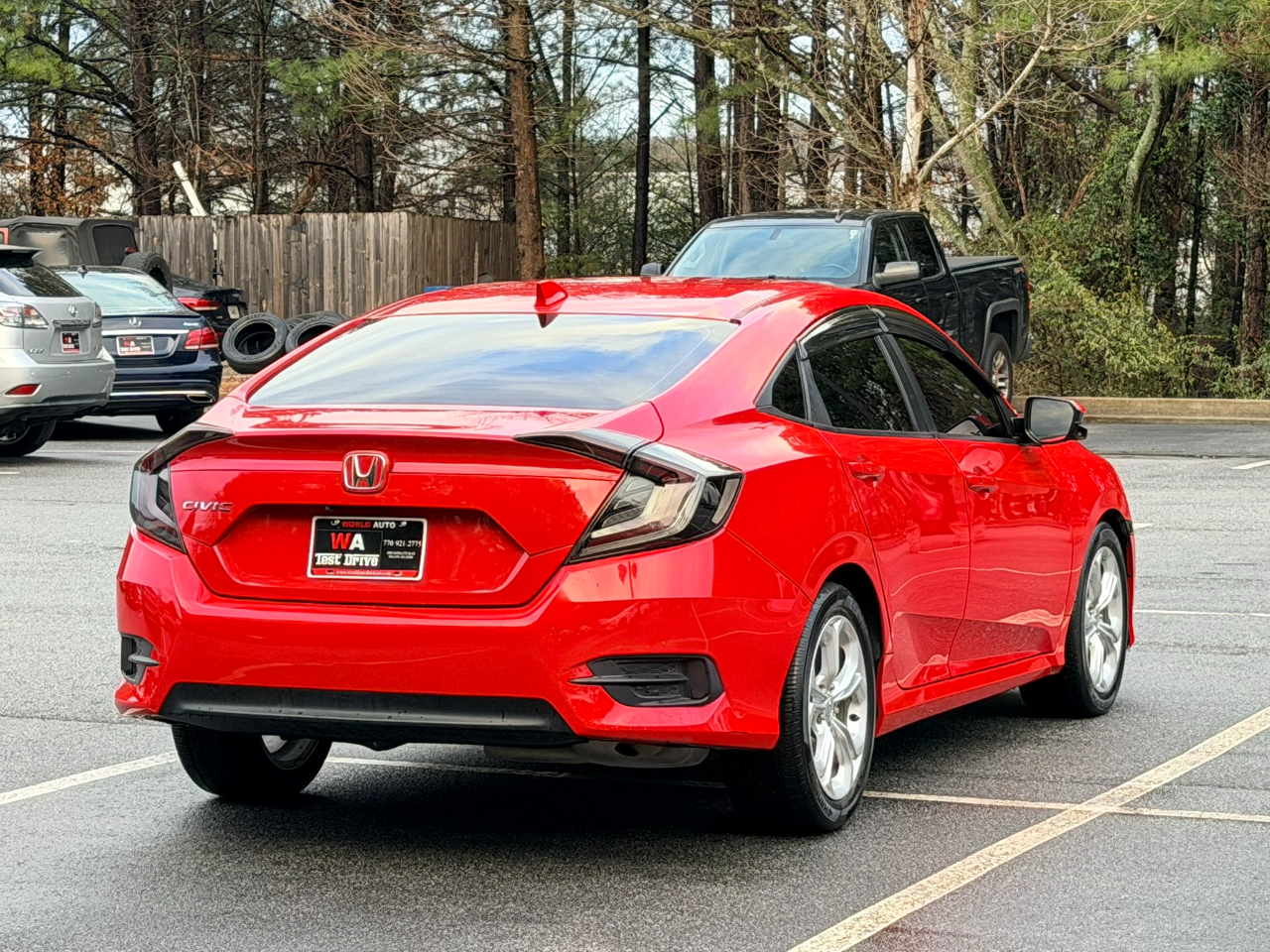 Honda Civic EX Sedan CVT 2018