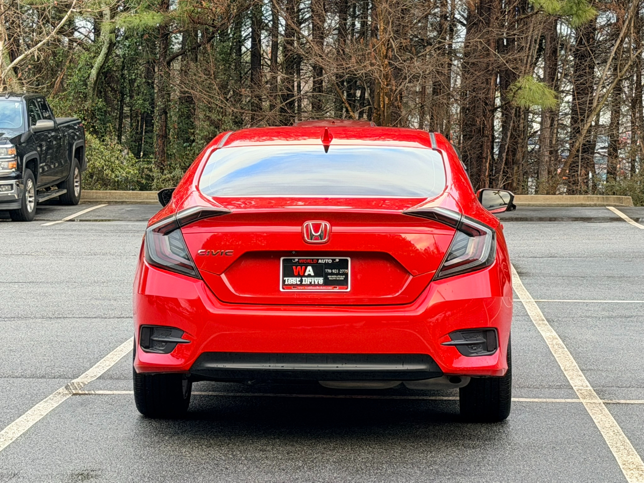 Honda Civic EX Sedan CVT 2018