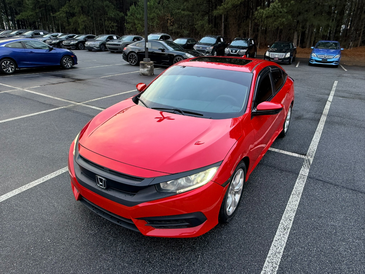 Honda Civic EX Sedan CVT 2018