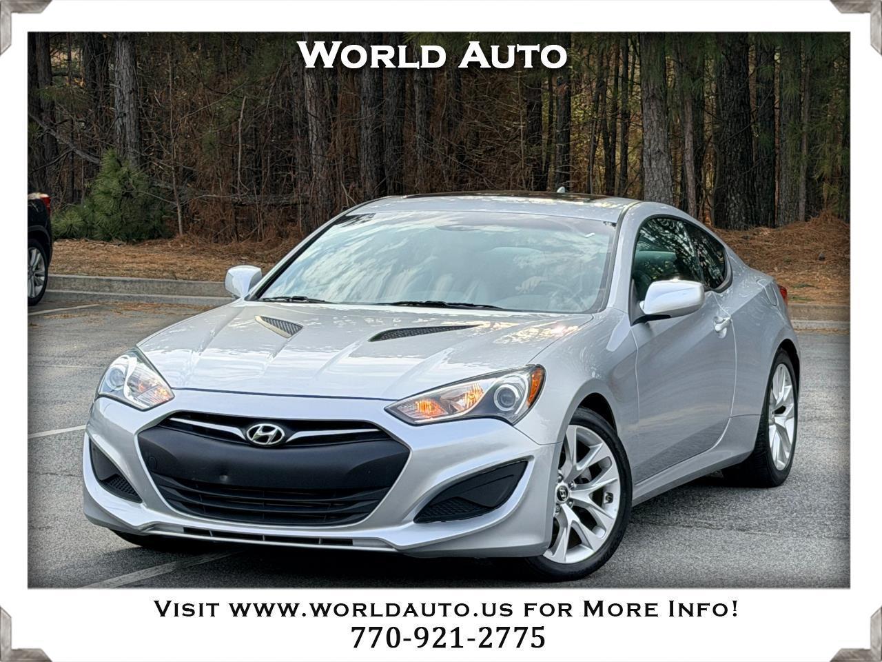 2013 Hyundai Genesis Coupe 2.0T Premium RWD