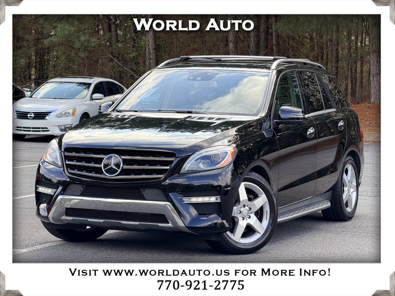 2014 Mercedes-Benz M-Class ML 350 4MATIC