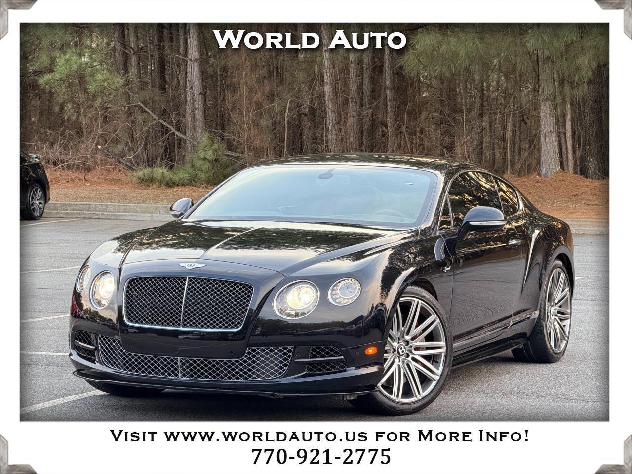 Bentley Continental GT Speed 2015