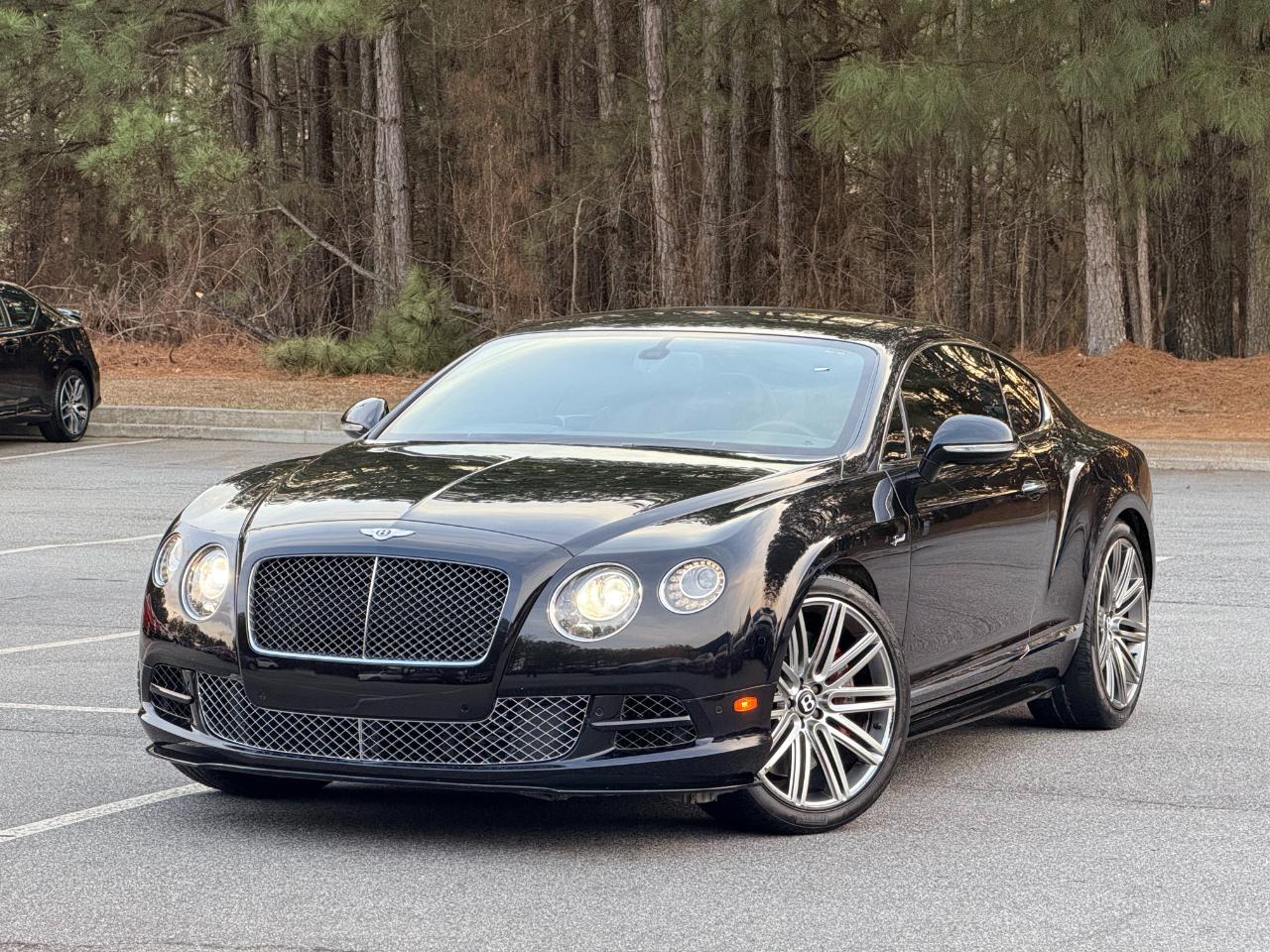 Black Sapphire Metallic 2015 Bentley Continental GT Coupe All-Wheel Drive Automatic