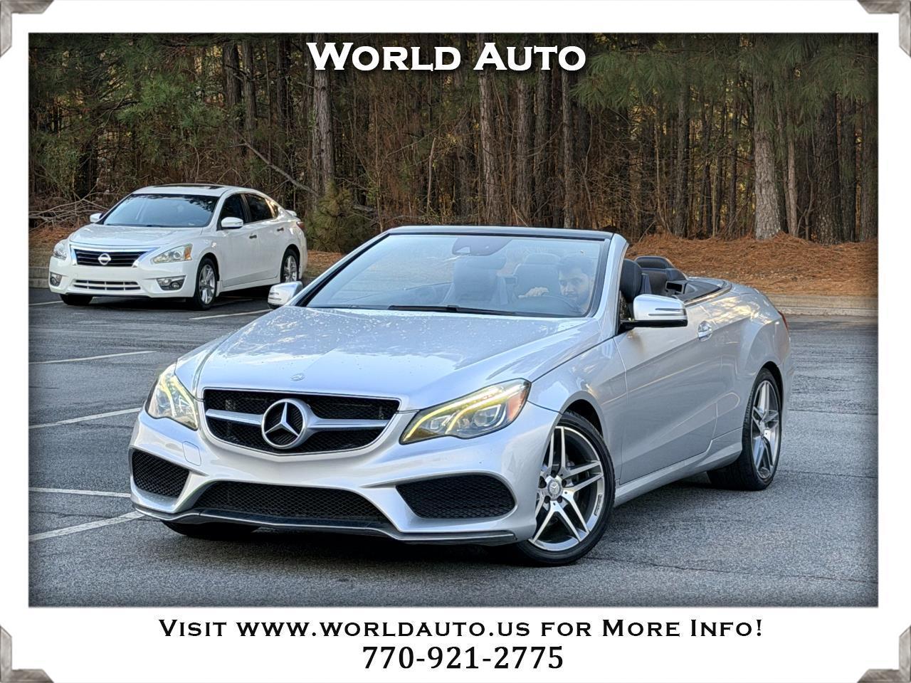 Mercedes-Benz E-Class E400 Cabriolet 2017