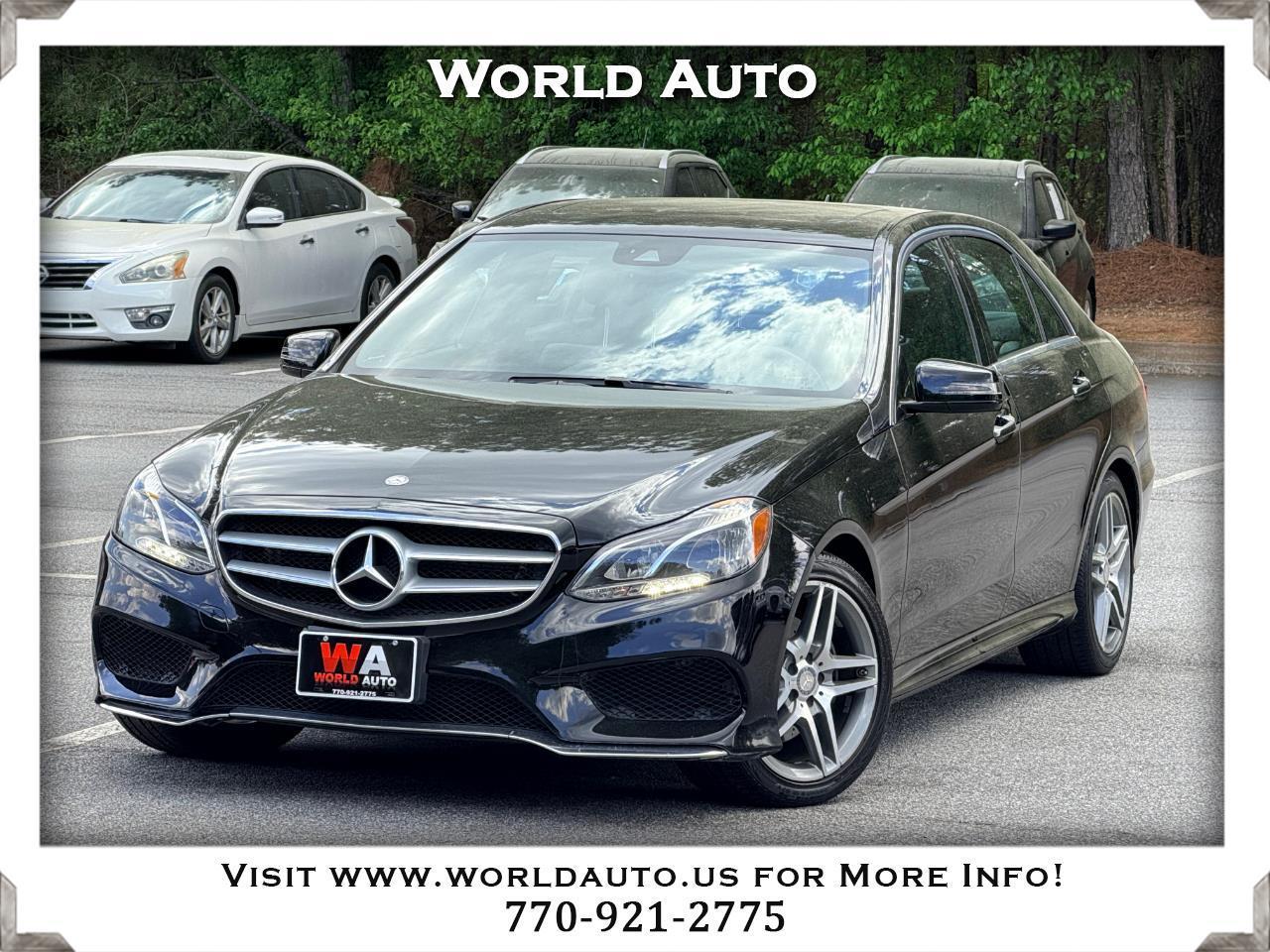 Mercedes-Benz E-Class E400 Luxury 4MATIC Sedan 2016