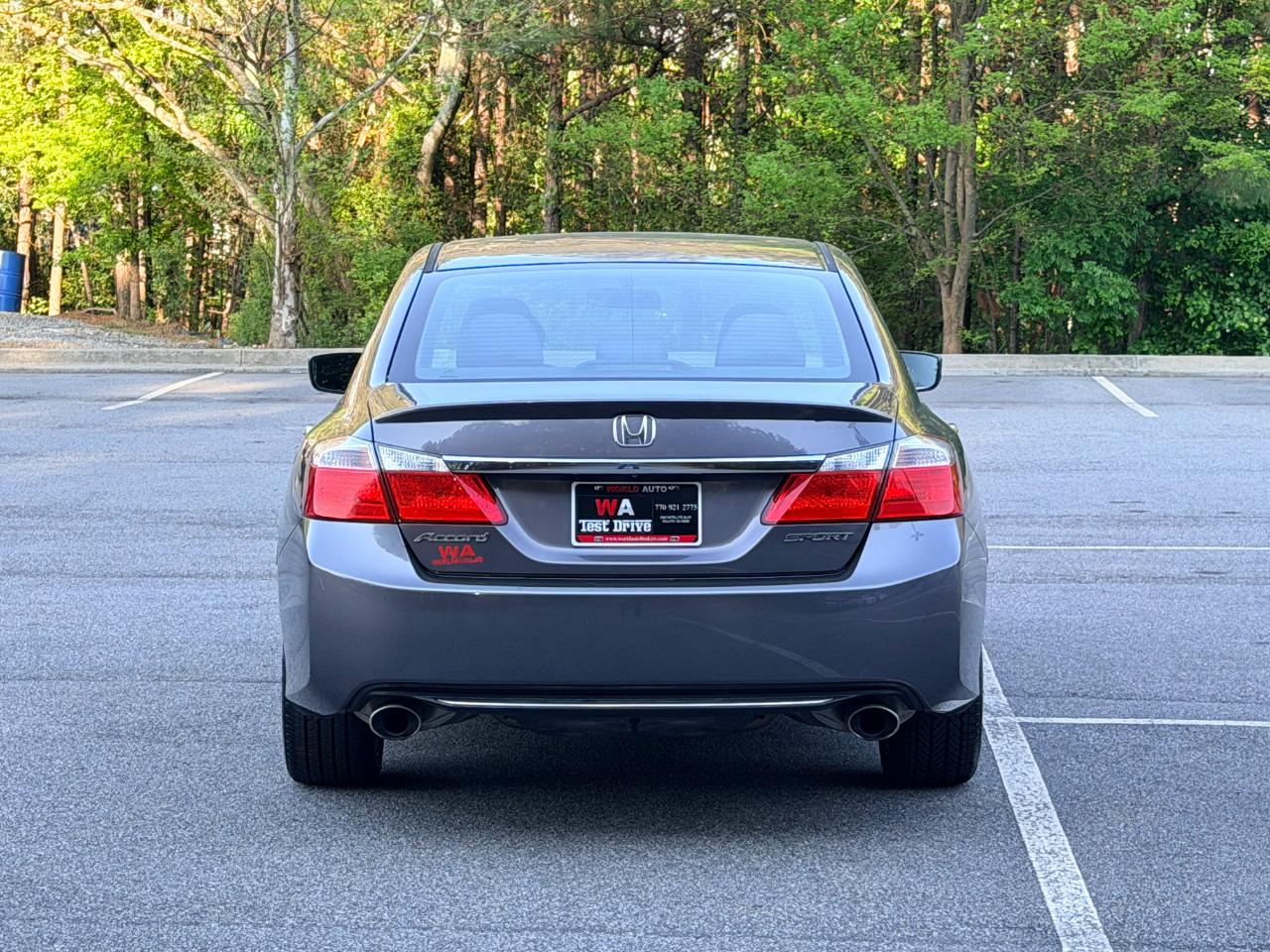 Honda Accord Sport Sedan 6-Spd MT 2014