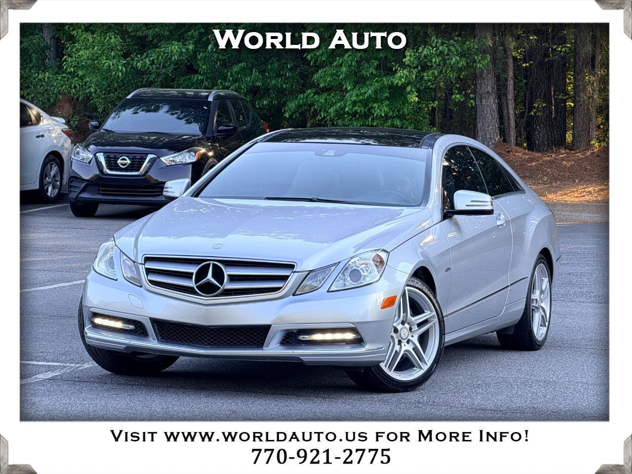 Mercedes-Benz E-Class E350 Coupe 2012