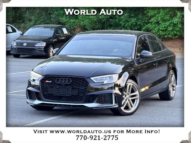 Brilliant Black 2017 Audi A3 2.0T quattro Premium Sedan AWD Sedan All-Wheel Drive Automatic