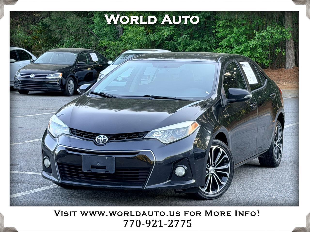 Toyota Corolla S Plus CVT 2014