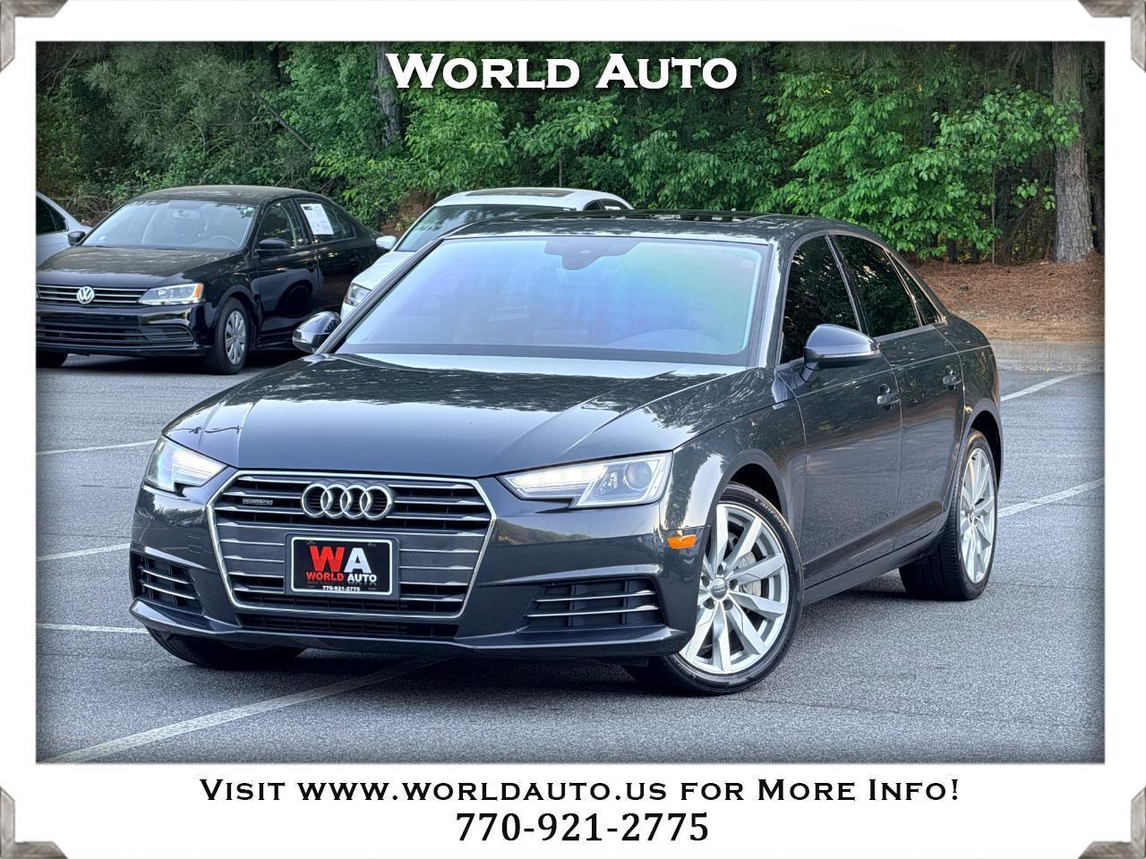Audi A4 2.0T Premium quattro Sedan 2017