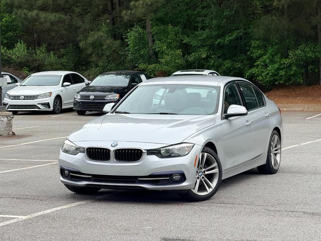 Glacier Silver Metallic 2016 BMW 3 Series Sedan Rear-Wheel Drive Automatic