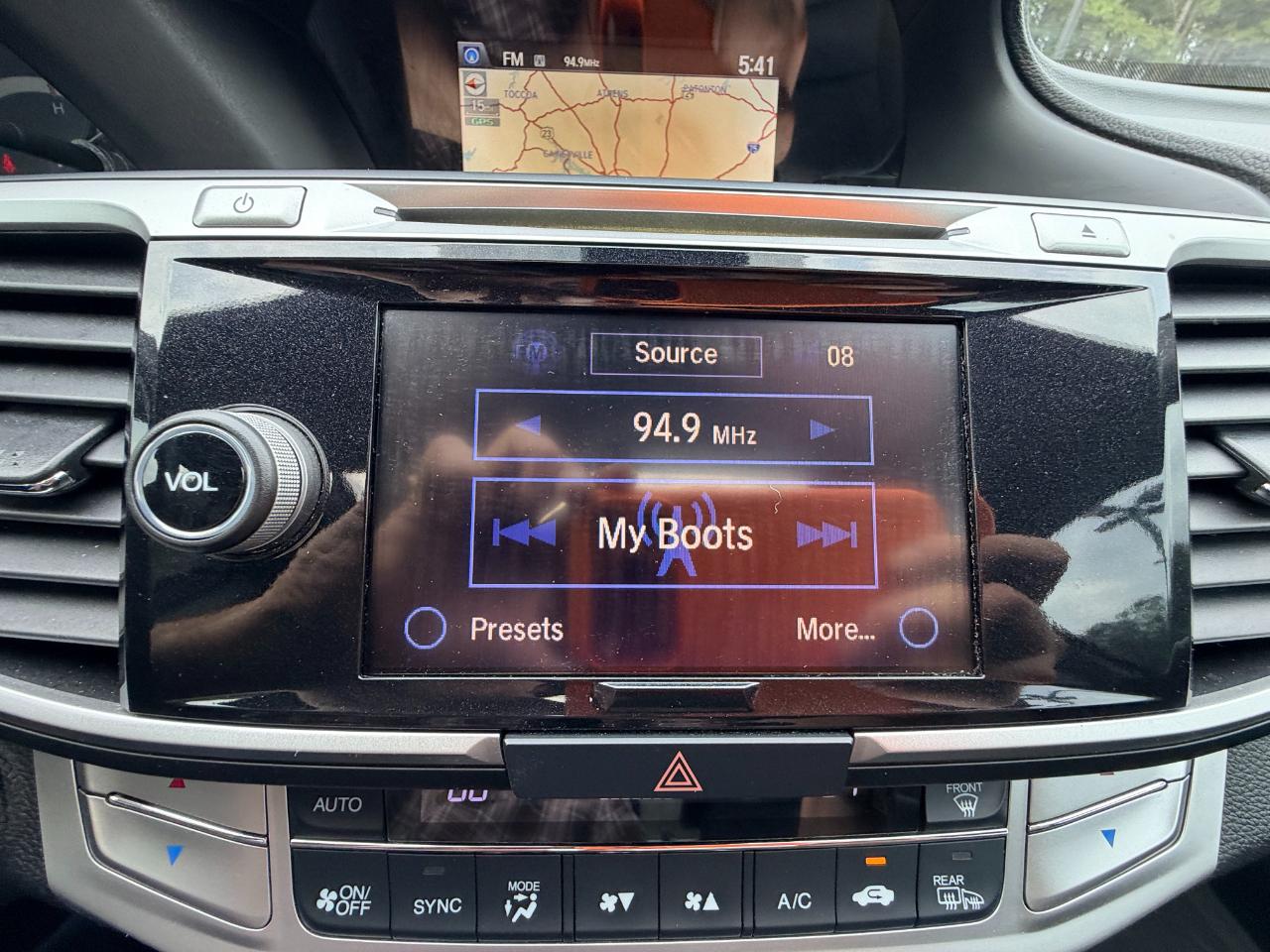 Honda Accord EX-L Sedan CVT 2014