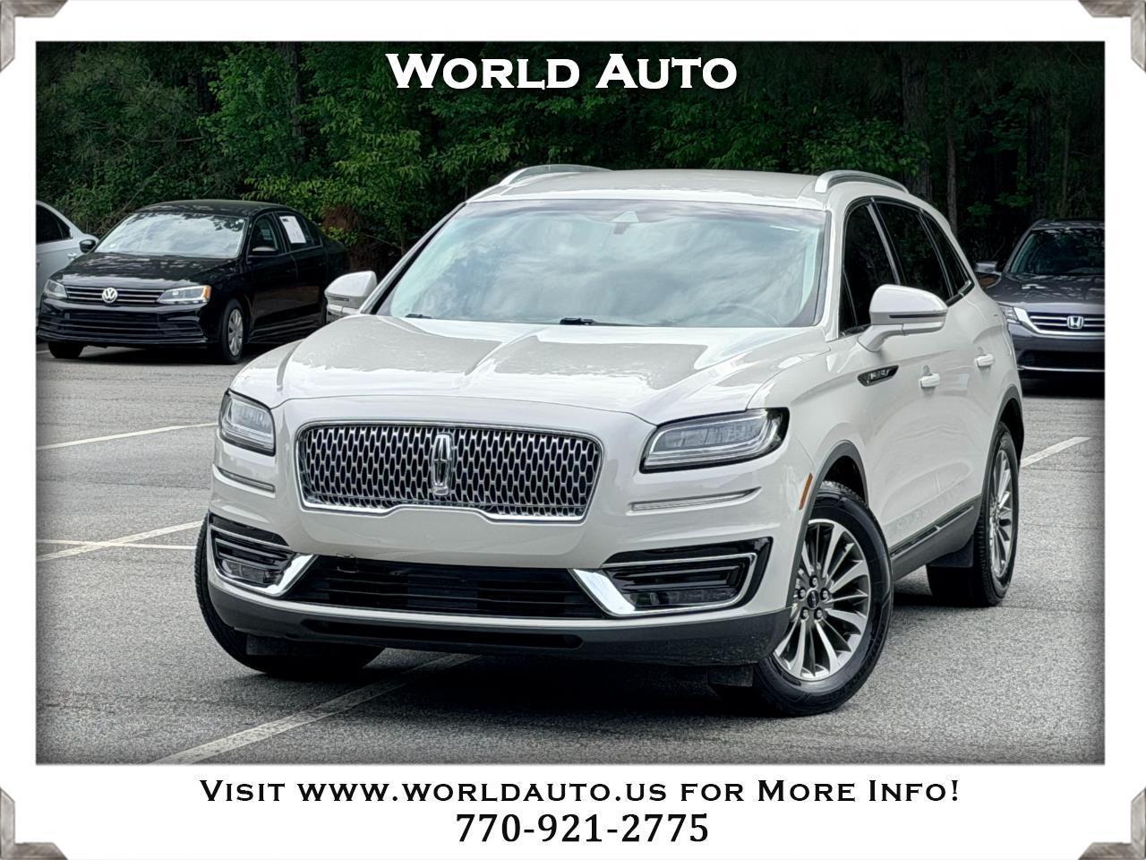 2019 Lincoln Nautilus Select