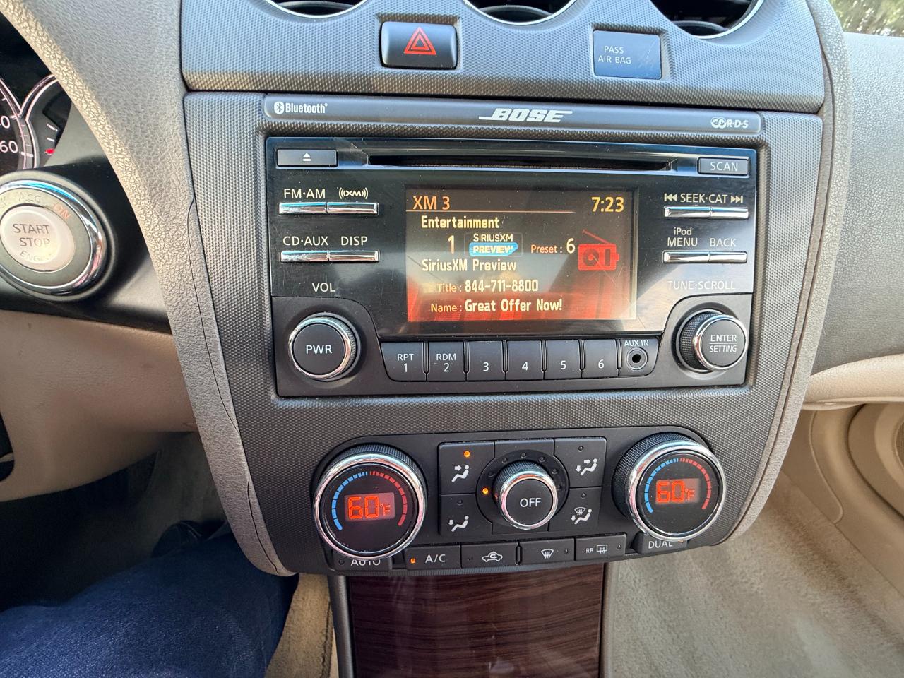 Nissan Altima 2.5 S Coupe 2012