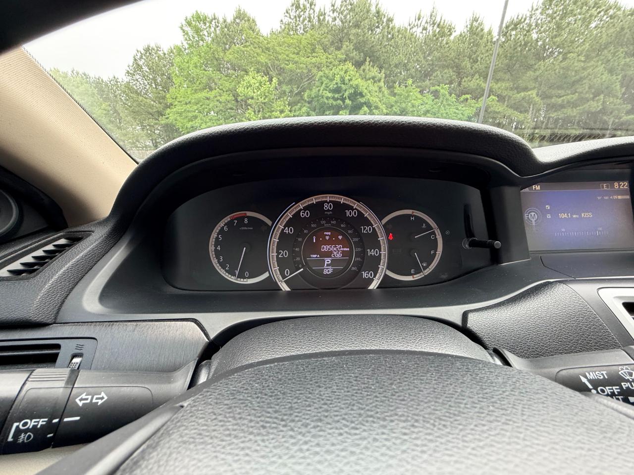Honda Accord EX-L Sedan CVT 2015