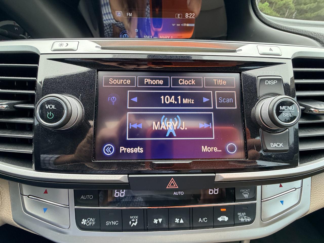 Honda Accord EX-L Sedan CVT 2015