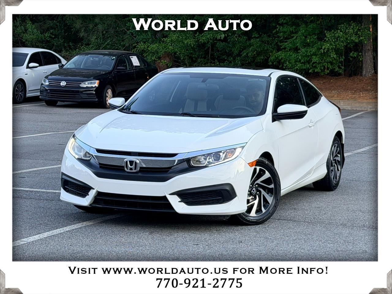 Honda Civic LX-P Coupe CVT 2017