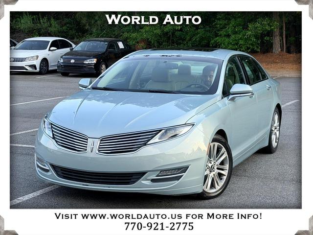 Ice Storm 2014 Lincoln MKZ Hybrid FWD Sedan Front-Wheel Drive Automatic
