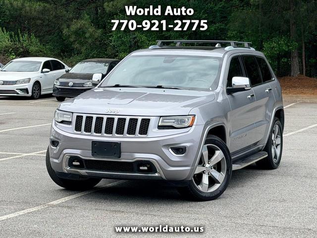Billet Silver Metallic Clearcoat 2014 Jeep Grand Cherokee SUV / Crossover Four-Wheel Drive Automatic