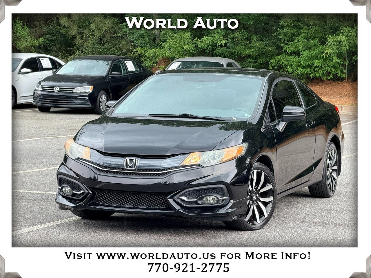 Honda Civic EX-L Coupe CVT 2015