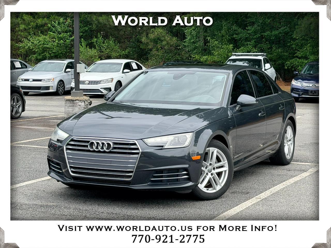2017 Audi A4 2.0T Premium Sedan