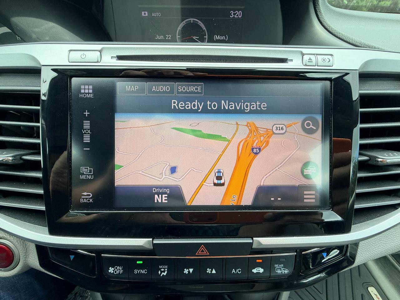 Honda Accord EX-L Sedan AT with Navigation System 2017