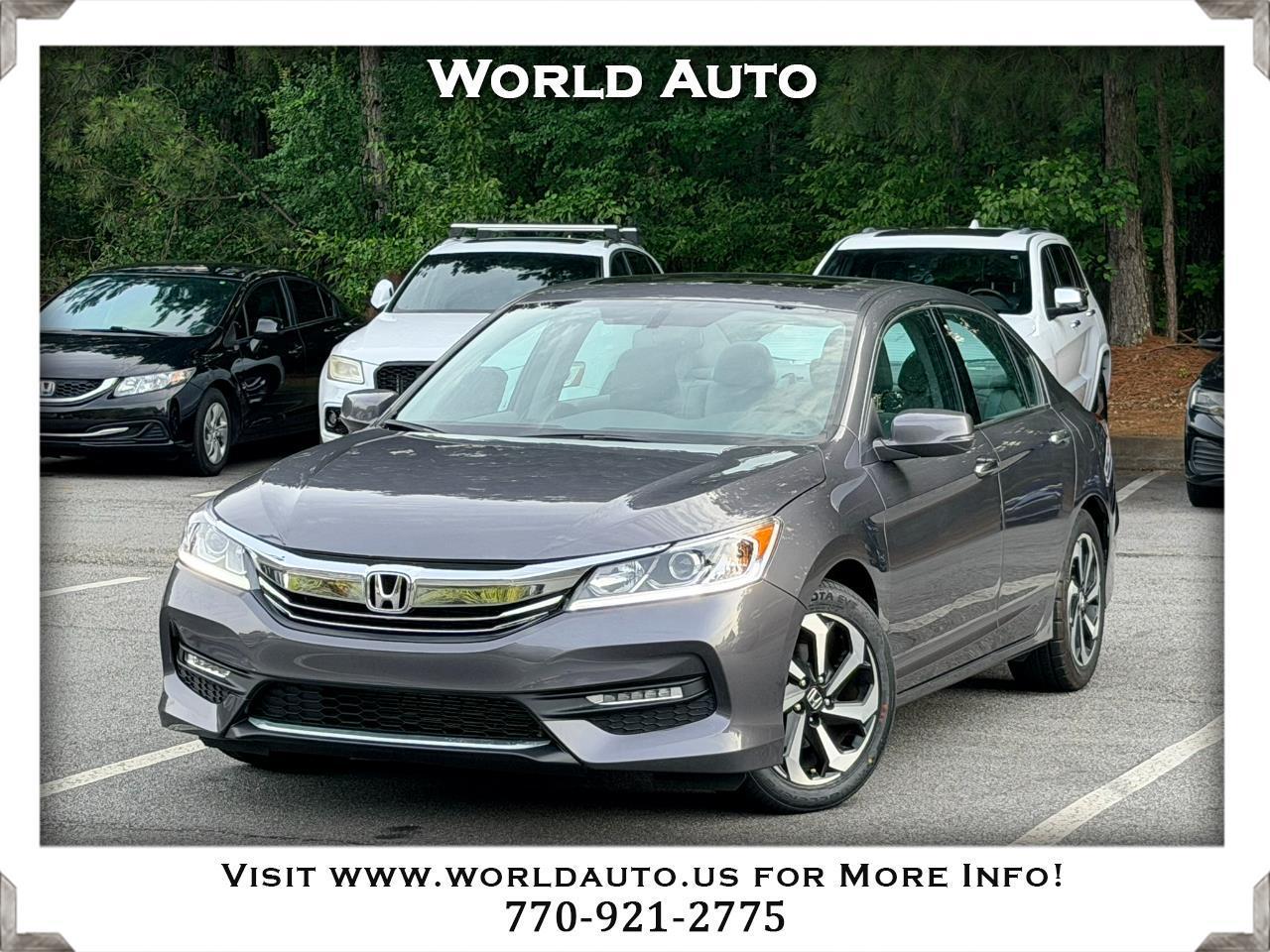 Honda Accord EX-L Sedan V6 6-Spd AT 2017