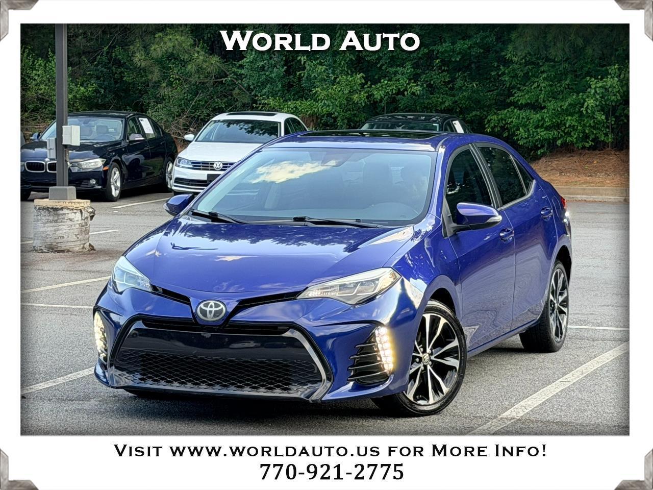 Toyota Corolla SE 2017