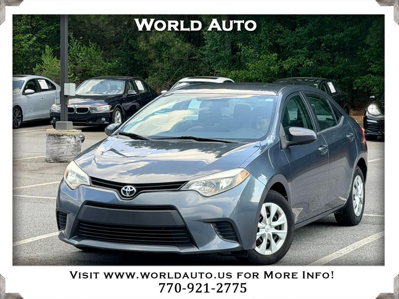 Toyota Corolla L 4-Speed AT 2014