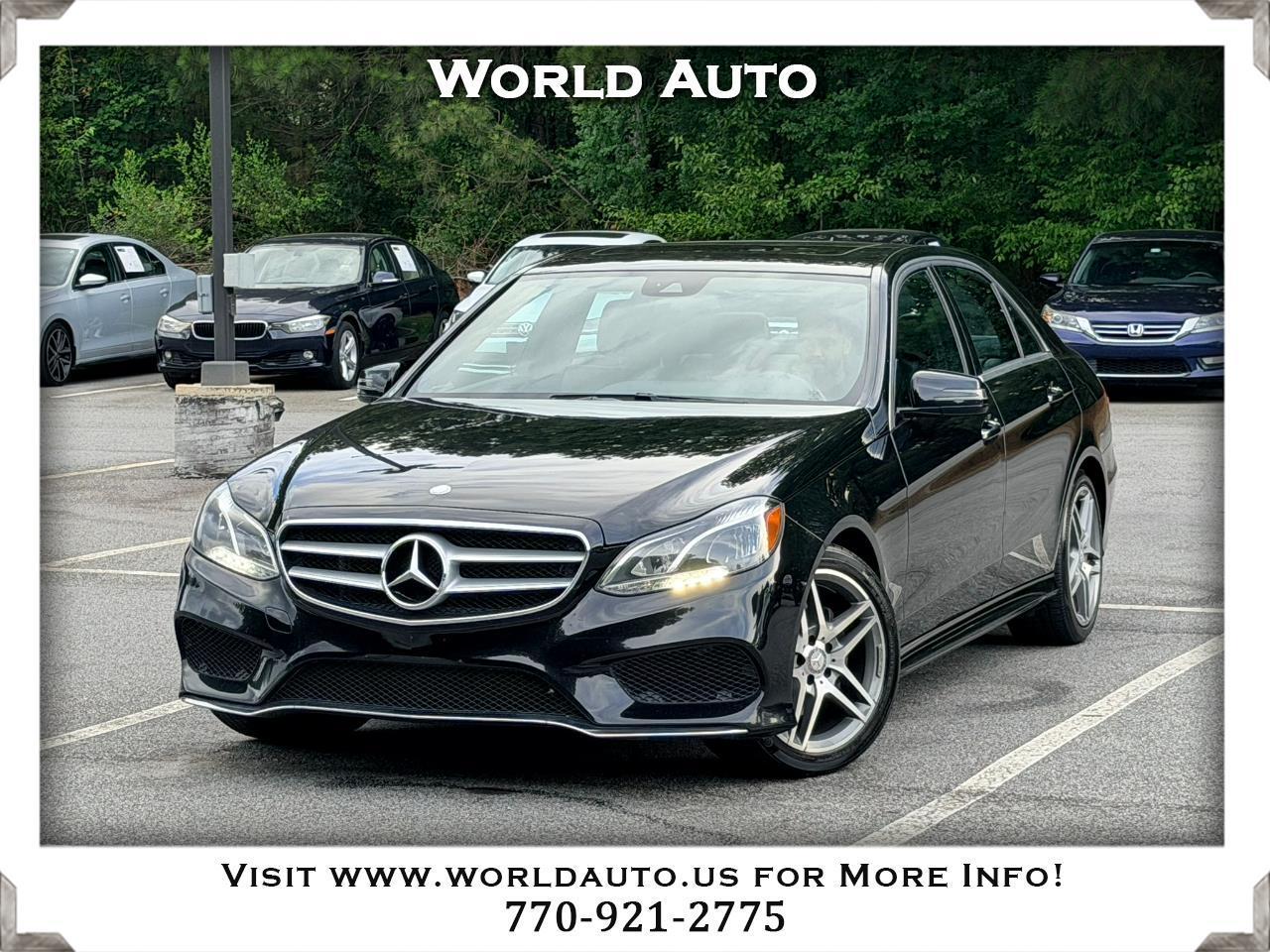 Mercedes-Benz E-Class E350 Sport 4MATIC Sedan 2015