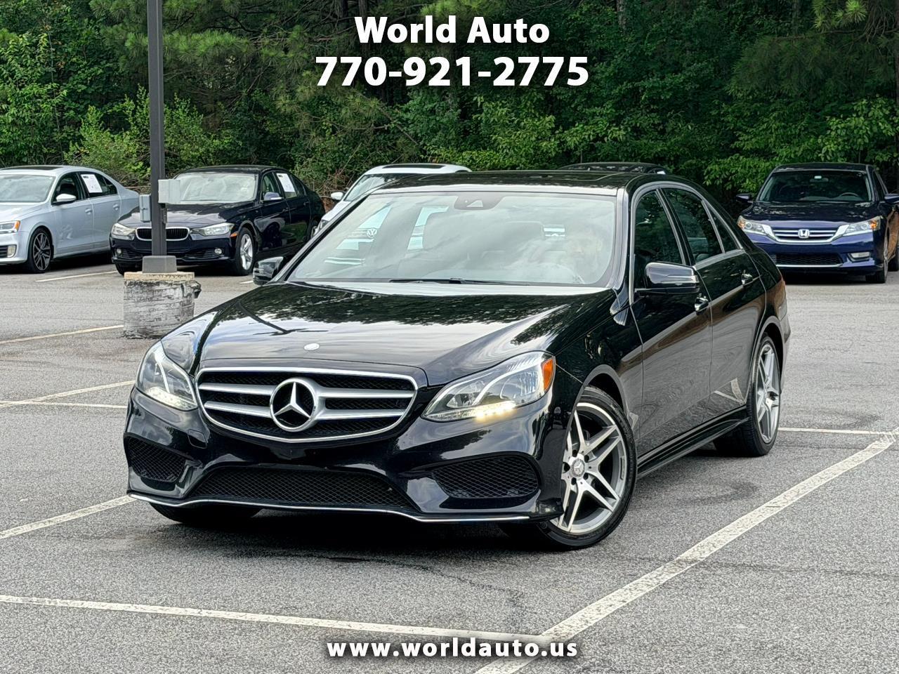 Mercedes-Benz E-Class E350 Sport 4MATIC Sedan 2015